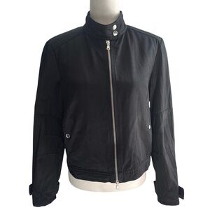 Theory Tatiana Moto Bomber Jacket